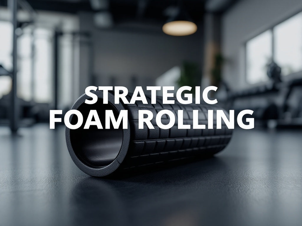 Morning foam rolling techniques demonstration Pre-workout foam rolling proper form Post-workout recovery foam rolling