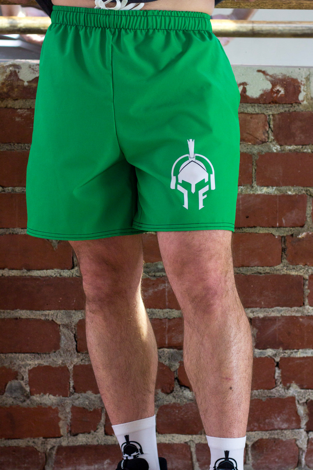 Green Athletic Shorts