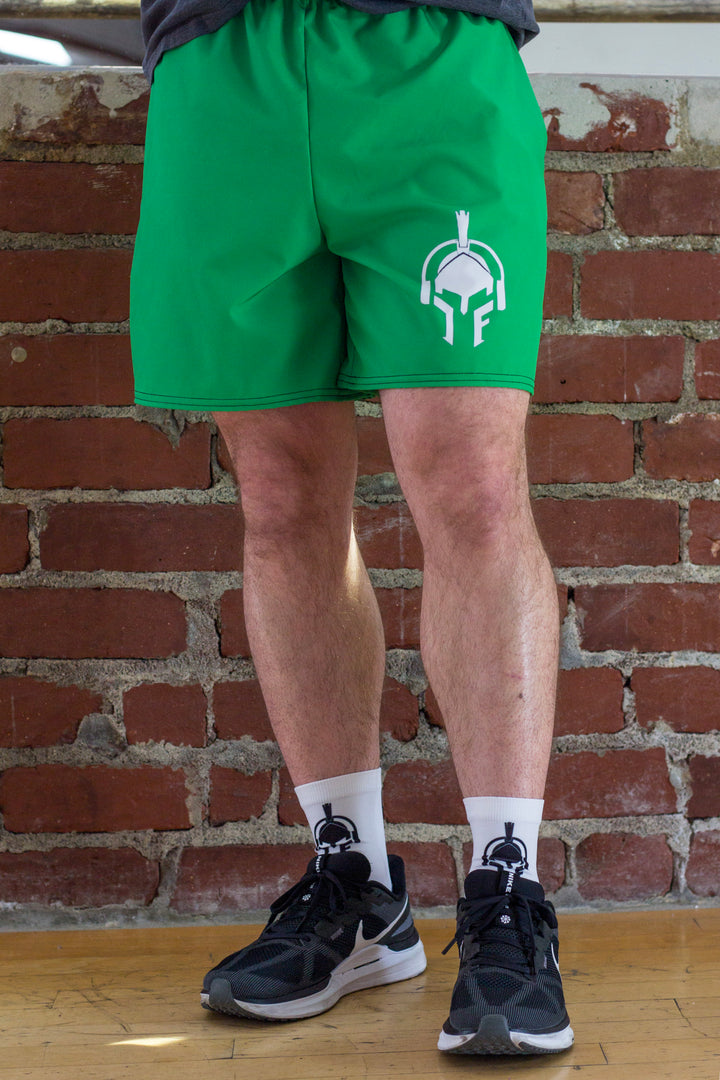 Green Athletic Shorts