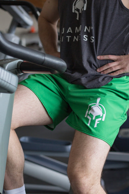 Green Athletic Shorts